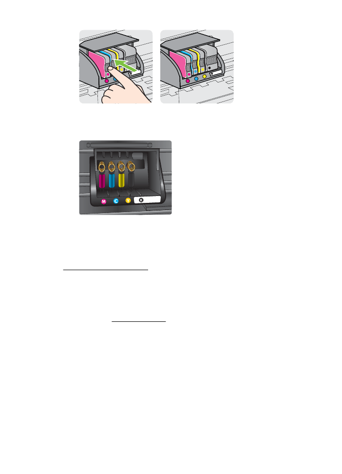 Replace the ink cartridges HP Officejet Pro 8600